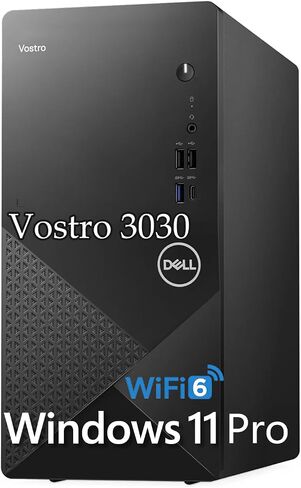 Dell Desktop Computers Tower PC للمنزل والأعمال ، 12th Gen Intel 4-Core I3-12100 (Beat i5-11500t) ، 16GB DDR5 RAM ، 512GB PCIE SSD ، WIFI 6 ، Bluetooth ، DisplayPort ، HDMI ، Type-C ، Windows 11 Pro in Saudi Arabia