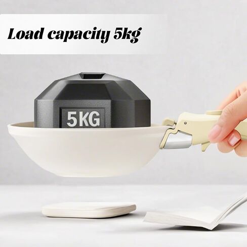 مقبض القابل للانفصال مجموعة أدوات طبخ 2 Pack Pack Pots و Pans استبدال المقاومة مقاومة للحرارة ومريحة متوافقة مع معظم المقاليات غير لاصقة ، مقلاة وأواني (البيج والأسود) in Kuwait