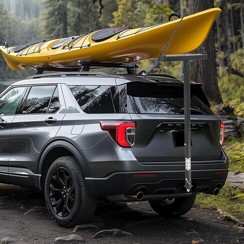 Kuafu Universal Kayak T-Load Loadder قابل للتعديل في معظم السيارات والشاحنات وسيارات الدفع الرباعي والزورق و Rack Mount Kayak in Saudi Arabia