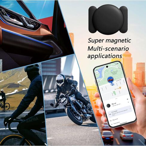 Android Find My Device Subscription-Free GPS Car Locator ，Super Magnetic! 365-Day Ultra-Long Battery Life! – Waterproof, Drop-Resistant, and Stealth Tracking. in Saudi Arabia