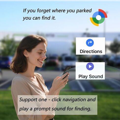 Android Find My Device Subscription-Free GPS Car Locator ，Super Magnetic! 365-Day Ultra-Long Battery Life! – Waterproof, Drop-Resistant, and Stealth Tracking. in Saudi Arabia