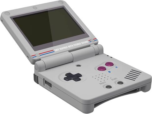 IPS Ready Extremerate Monster Index Console Console Style Prescented Housing Shell لـ Gameboy Advance SP GBA SP - متوافق مع كل من IPS و LCD القياسي - وحدة التحكم والشاشة غير متضمنة in Saudi Arabia