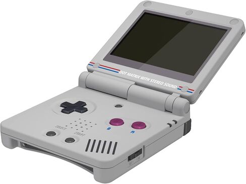 IPS Ready Extremerate Monster Index Console Console Style Prescented Housing Shell لـ Gameboy Advance SP GBA SP - متوافق مع كل من IPS و LCD القياسي - وحدة التحكم والشاشة غير متضمنة in Saudi Arabia