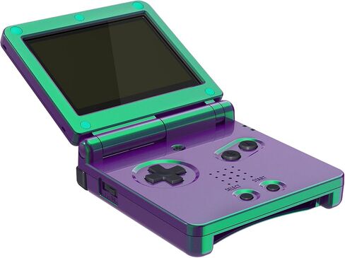 IPS Ready Upgraded eXtremeRate Black Soft Touch Custom Replacement Housing Shell for Gameboy Advance SP GBA SP – Compatible with Both IPS & Standard LCD – Console & Screen NOT Included in Saudi Arabia