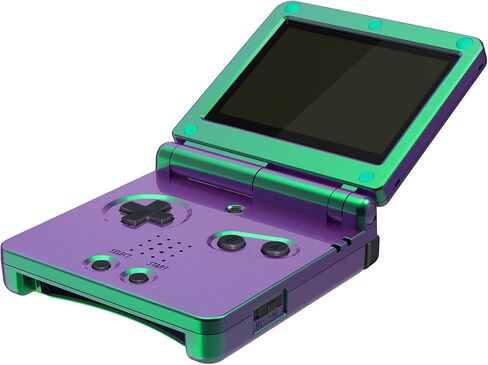 IPS Ready Upgraded eXtremeRate Black Soft Touch Custom Replacement Housing Shell for Gameboy Advance SP GBA SP – Compatible with Both IPS & Standard LCD – Console & Screen NOT Included in Saudi Arabia