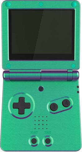 IPS Ready Upgraded eXtremeRate Black Soft Touch Custom Replacement Housing Shell for Gameboy Advance SP GBA SP – Compatible with Both IPS & Standard LCD – Console & Screen NOT Included in Saudi Arabia
