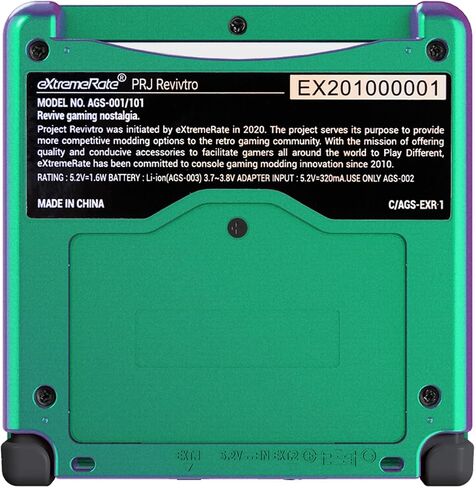 IPS Ready Upgraded eXtremeRate Black Soft Touch Custom Replacement Housing Shell for Gameboy Advance SP GBA SP – Compatible with Both IPS & Standard LCD – Console & Screen NOT Included in Saudi Arabia