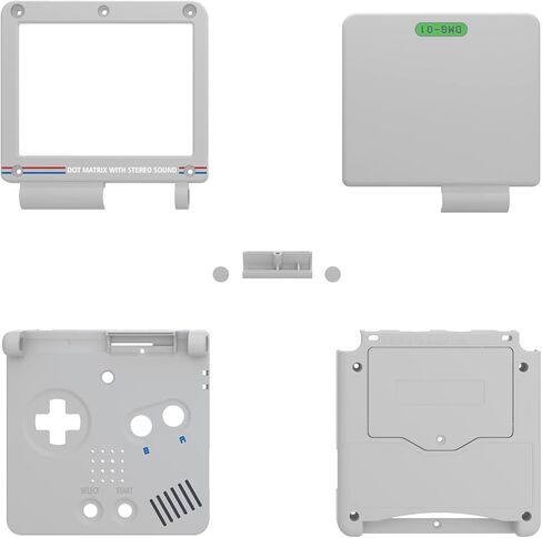 IPS Ready Extremerate Monster Index Console Console Style Prescented Housing Shell لـ Gameboy Advance SP GBA SP - متوافق مع كل من IPS و LCD القياسي - وحدة التحكم والشاشة غير متضمنة in Saudi Arabia