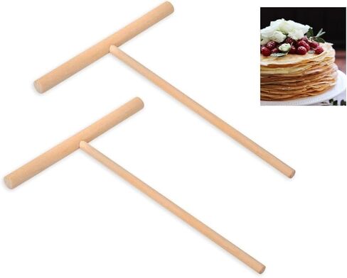 أداة Crepe spreader 2 عبوة على شكل خشب طبيعي in Kuwait
