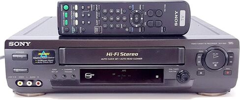 Sony SLV-N60 4 Head Hi-Fi VCR (متجدد) in Kuwait