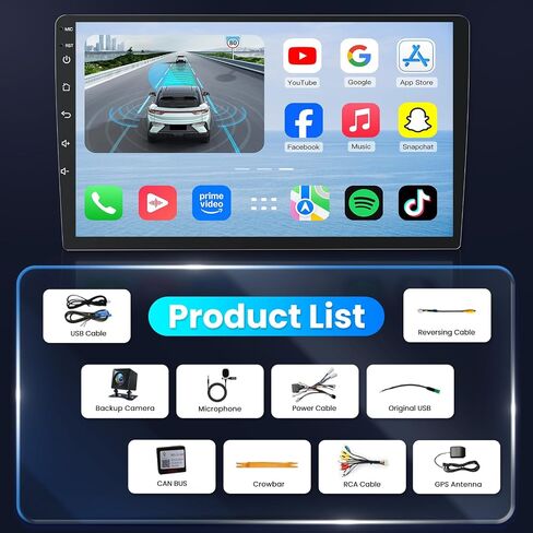 4Core+64G ROM Car Radio Stereo for Dodge Ram 1500 2500 3500 2009-2012: 10 Inch Touchscreen for Ram 1500 Radio Upgrade with Wireless CarPlay Android Auto 5G WiFi Bluetooth Backup Camera GPS Navi FM in Saudi Arabia
