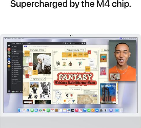 Apple 2024 iMac All-in-One Desktop Computer with M4 chip with 10-core CPU and 10-core GPU: Built for Apple Intelligence, 24GB Unified Memory, 1TB SSD Storage - Silver in Saudi Arabia