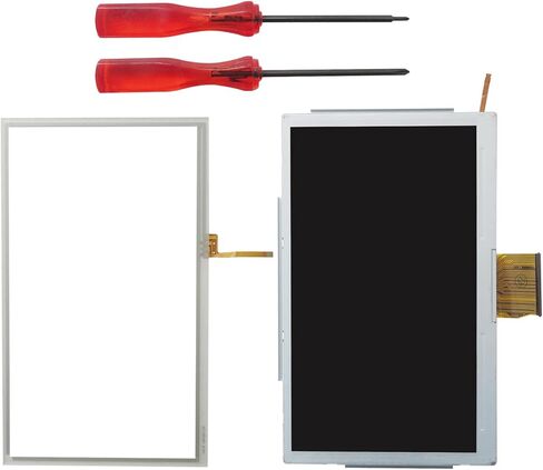 Suifaqi Upgraded Replacement LCD Display Screen+Touch Screen Digitizer w/Screwdriver for Nintendo Wii U Gamepad -Professional Installation Preferred in Saudi Arabia