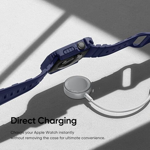 Recoppa 2 Pack Rugged Case with Screen Protector for Apple Watch Series 10 46mm，Tactical Military Grade Durable Shockproof Bumper Protective Cover for Men iWatch 46mm in Kuwait