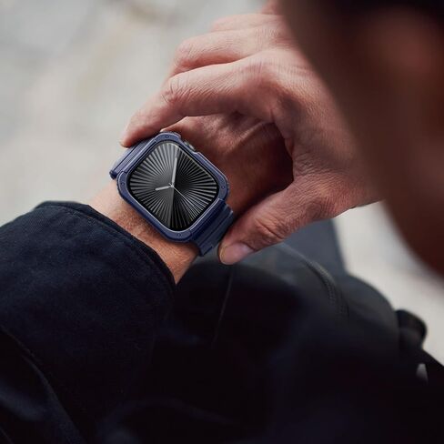 Recoppa 2 Pack Rugged Case with Screen Protector for Apple Watch Series 10 46mm，Tactical Military Grade Durable Shockproof Bumper Protective Cover for Men iWatch 46mm in Kuwait