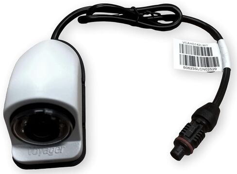 Voyager VCAHD142LWT COLL CMOS IR LED كاميرا الجانب الأيسر ، البصريات ذات الألوان العالية ، IP69K ، مساكن الألومنيوم ، مساعدة إضاءة الأشعة تحت الحمراء ، ASTM-B117 ، 12VDC in Kuwait