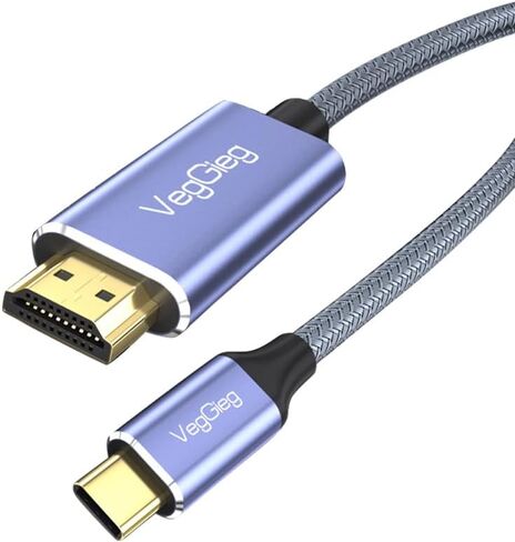 V -Z902 - HDMI إلى VGA - HDMI المطلية بالذهب إلى محول VGA - ذكر إلى أنثى لسطح مكتب الكمبيوتر/الكمبيوتر المحمول/الكمبيوتر/الشاشة/جهاز الإسقاط/HDTV/Chromebook/Raspberry PI/ROKU/XBOX وأكثر (V -Z902) in Kuwait