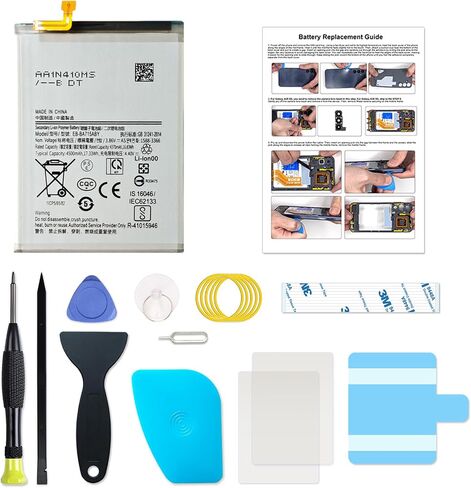 بطارية EB-BA715ABY جديدة متوافقة مع Galaxy A71 4G (وليس لـ 5G) SM-A715 ، مع مجموعة أدوات التعليمات و DIY in Saudi Arabia