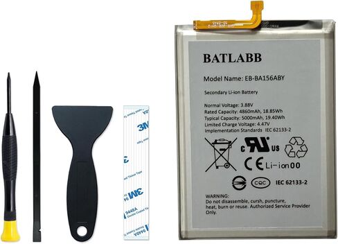 بطارية EB-BA715ABY جديدة متوافقة مع Galaxy A71 4G (وليس لـ 5G) SM-A715 ، مع مجموعة أدوات التعليمات و DIY in Saudi Arabia