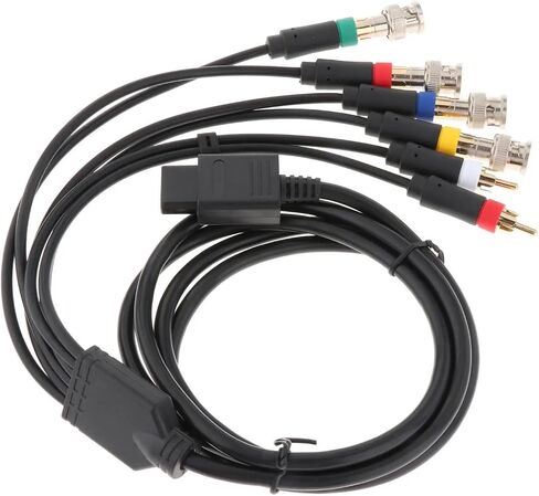 N64 AV Composite Retro Cable Game System Multi Out Audio TV S-Video Cord Wire in Saudi Arabia