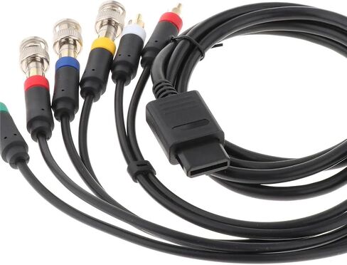 N64 AV Composite Retro Cable Game System Multi Out Audio TV S-Video Cord Wire in Saudi Arabia