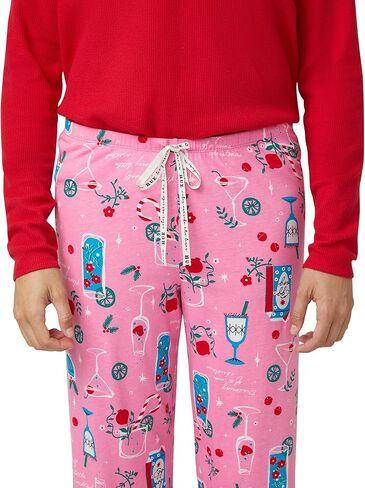 HUE Women's Sleep and Lounge Pajama Separates, Christmas and Holiday Collection in Saudi Arabia