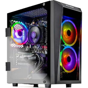 Skytech King 95 Gaming PC Desktop, Ryzen 9 9900X 4.4 GHz (5.6GHz Turbo Boost), NVIDIA RTX 5070 12GB GDDR7, 1TB Gen4 NVMe SSD, 32GB DDR5 RAM 6000 RGB, 850W Gold PSU, 360mm ARGB AIO, Wi-Fi, Win 11 in Saudi Arabia