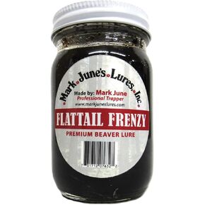 Flattail Frenzy Beaver Lure - Mark June's Lures 4 Ounce Bottle Trapping Supplies in Saudi Arabia