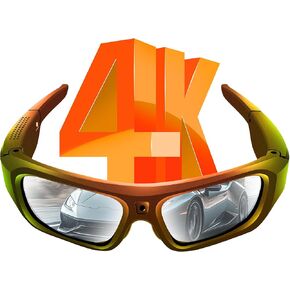 Camera Glasses 4K, 2025 Upgrade Smart Sunglasses Camera for Men, Smart Video Eyeglasses with UV400 Protection for Outdoor Sports, Cycling, Hiking, Running, Style Meets Function in Kuwait