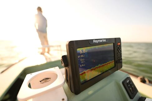 Raymarine Element 7 HV-7 '' 'Chart Chart with chirp sonar ، hypervision ، wi-fi ، gps ، hv-100 surcher ، Lighthouse North America Chart ، Black (E70532-05-102) in Saudi Arabia