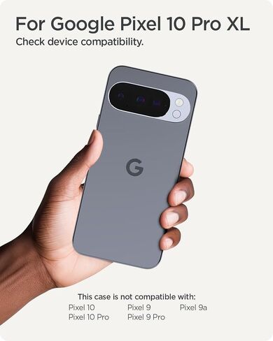 Spigen for Pixel 10/10 Pro Case, Rugged Armor MagFit (2025) [Designed for Pixelsnap, Compatible with MagSafe Accessories] - Matte Black in Saudi Arabia