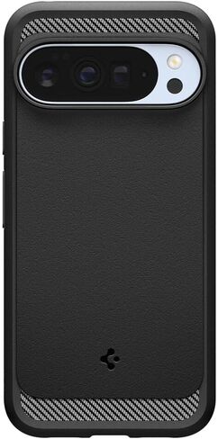 Spigen for Pixel 10/10 Pro Case, Rugged Armor MagFit (2025) [Designed for Pixelsnap, Compatible with MagSafe Accessories] - Matte Black in Saudi Arabia