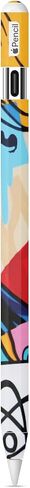 Skin Compatible with Apple Pencil (USB-C) - Cartoon Mania - Premium 3M Vinyl Protective Wrap Decal Cover - Easy to Apply | Crafted in The USA by MightySkins in Saudi Arabia