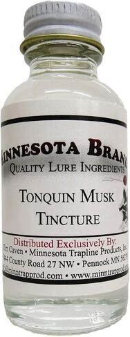 Tonquin Musk Tincture Lure Ingredients Minnesota Brand 1 Ounce Bottle in Saudi Arabia