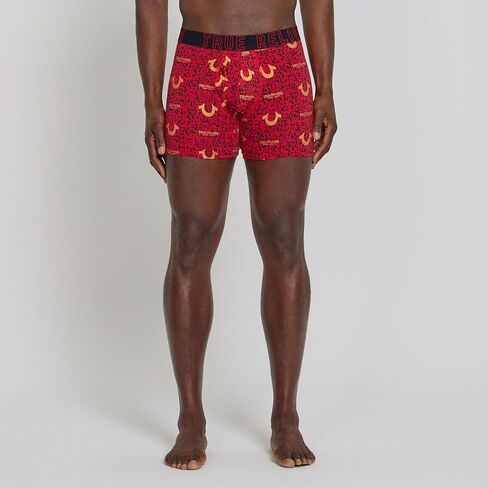 True Religion Mens Boxer Briefs Cotton Stretch Underwear for Men Pack of 6 in Kuwait