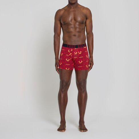 True Religion Mens Boxer Briefs Cotton Stretch Underwear for Men Pack of 6 in Kuwait