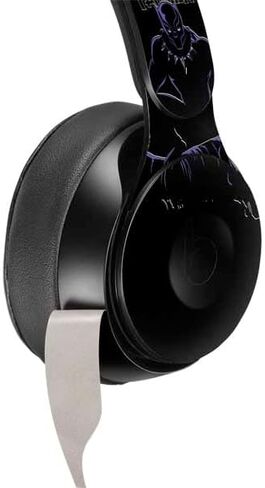 Skinit Skinit Audio Audio Skin متوافق مع Beats Solo Pro - Marvel Black Black Night Watch Design in Saudi Arabia
