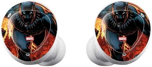Skinit Skinit Audio Audio Skin متوافق مع Galaxy Buds Plus - Marvel Black Panther Time Watch Design in Saudi Arabia