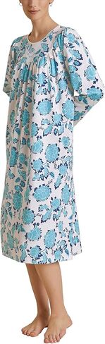 Calida Women's 33300 Soft Cotton Long Sleeve Nightgown in Saudi Arabia