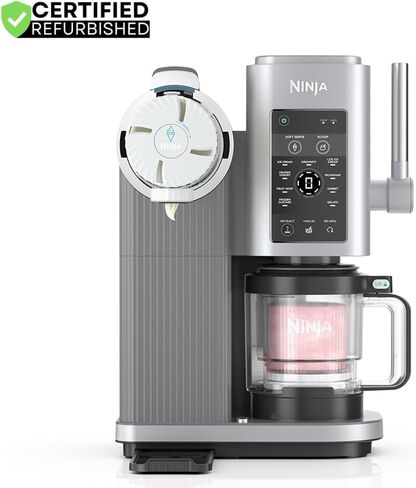 Ninja NC701 Creami Swirl 13-in-1 Soft Serve Dist Ice Cream Machine (متجدد) مع حزمة حماية محسّنة لمدة عامين CPS in Saudi Arabia