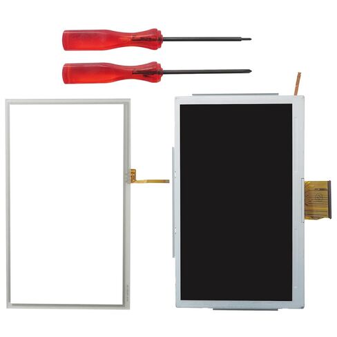 Suifaqi تم ترقية شاشة LCD البديلة ومجموعة Digitizer لـ Wii U Gamepad ، من السهل التثبيت in Kuwait
