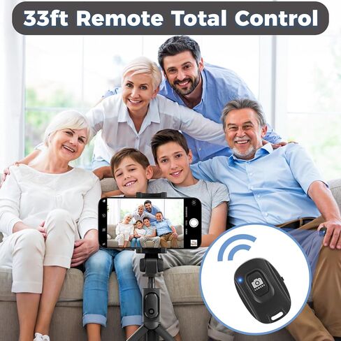 Selfie Monitor Screen iPhone & Android, Back Camera Monitor with Bluetooth Remote, Wireless Mirroring Recording, Magnetic Phone Vlog Selfie Screen for Vlogging Live Streaming TikTok (Grey) in Saudi Arabia