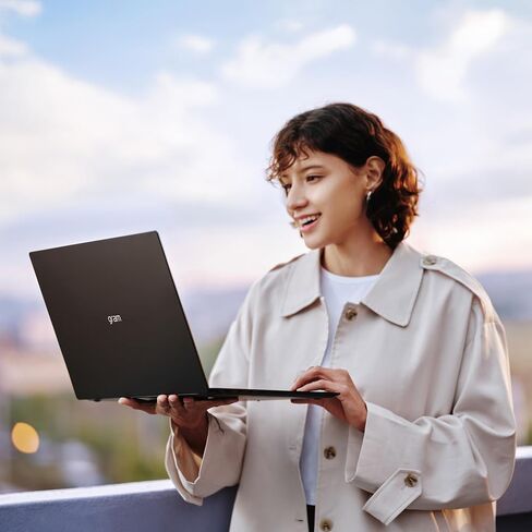 LG gram 14-inch Thin and Lightweight Laptop, Windows 11 Home, AI-Enabled Intel Evo Edition Powered by Intel Core Ultra7(Series 2) 255H Processor, 32GB RAM, 1TB SSD, Obsidian Black in Saudi Arabia