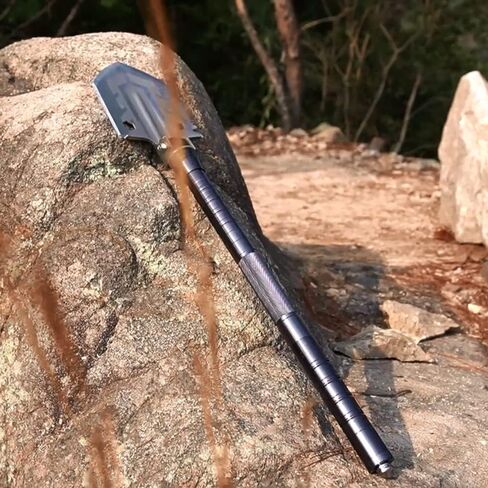 YANTOO Camping and Hiking Shovels, Multipurpose Detachable Portable Spade Kit, Rescue and Survival Spades for Camping, Beaching, Hiking, Outdoor, Fishing, Car Emergency, Gardening Spades. (US) in Saudi Arabia