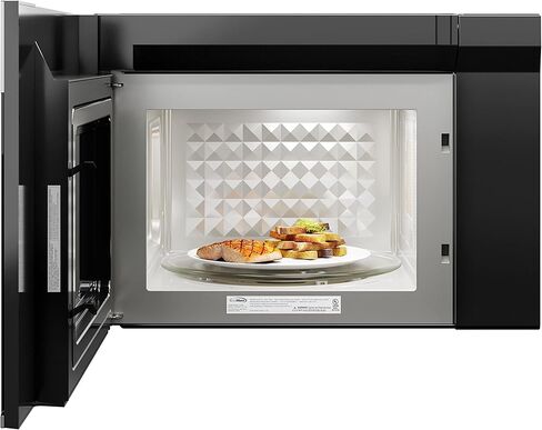 KoolMore 1.3 cu. ft. 24 inch Over The Range Stainless Steel Microwave (KM-MOT-OP1SS), 300 CFM Vent Hood Function, 1000W in Saudi Arabia