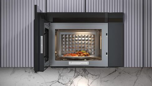 KoolMore 1.3 cu. ft. 24 inch Over The Range Stainless Steel Microwave (KM-MOT-OP1SS), 300 CFM Vent Hood Function, 1000W in Saudi Arabia