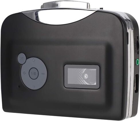 Zunate Cassette Player, Portable USB Tape Converter from Tapes to MP3 Converter Via USB, Audio Music Player Cassette Recorder Compatible with Laptops and Computers in Saudi Arabia