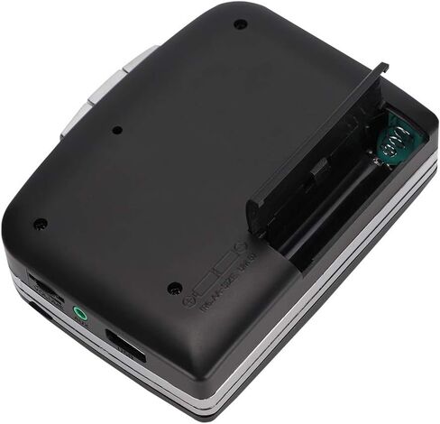 Zunate Cassette Player, Portable USB Tape Converter from Tapes to MP3 Converter Via USB, Audio Music Player Cassette Recorder Compatible with Laptops and Computers in Saudi Arabia