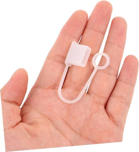 Popetpop 30pcs Cover Cover Cover Cover Cops Type Silicone Dust Plugs لشحن المنافذ حماية مرنة ودائمة لواجهات USB متوافقة مع محركات الأقراص الفلاش والأجهزة المحمولة in Saudi Arabia
