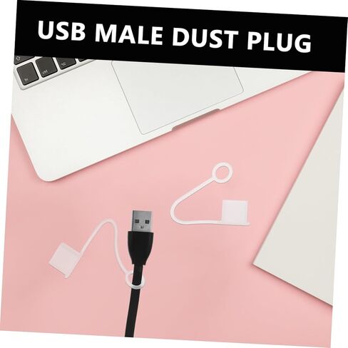 Popetpop 30pcs Cover Cover Cover Cover Cops Type Silicone Dust Plugs لشحن المنافذ حماية مرنة ودائمة لواجهات USB متوافقة مع محركات الأقراص الفلاش والأجهزة المحمولة in Saudi Arabia